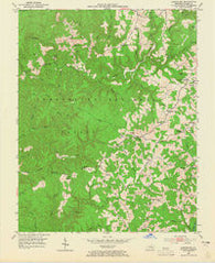 London SW Kentucky Historical topographic map, 1:24000 scale, 7.5 X 7.5 Minute, Year 1952