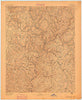 London Kentucky Historical topographic map, 1:125000 scale, 30 X 30 Minute, Year 1893