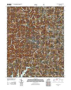 London SW Kentucky Historical topographic map, 1:24000 scale, 7.5 X 7.5 Minute, Year 2010