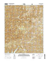 London SW Kentucky Current topographic map, 1:24000 scale, 7.5 X 7.5 Minute, Year 2016