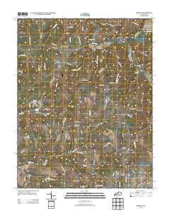 Loretto Kentucky Historical topographic map, 1:24000 scale, 7.5 X 7.5 Minute, Year 2013