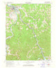 Louisa Kentucky Historical topographic map, 1:24000 scale, 7.5 X 7.5 Minute, Year 1971