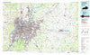 Louisville Kentucky Historical topographic map, 1:100000 scale, 30 X 60 Minute, Year 1986
