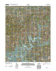 Lucas Kentucky Historical topographic map, 1:24000 scale, 7.5 X 7.5 Minute, Year 2013