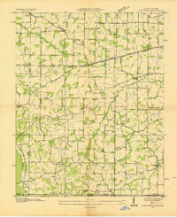 Lynn Grove Kentucky Historical topographic map, 1:24000 scale, 7.5 X 7.5 Minute, Year 1936