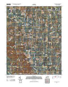 Lynn Grove Kentucky Historical topographic map, 1:24000 scale, 7.5 X 7.5 Minute, Year 2010