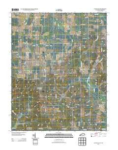Lynnville Kentucky Historical topographic map, 1:24000 scale, 7.5 X 7.5 Minute, Year 2013