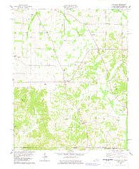 Lynnville Kentucky Historical topographic map, 1:24000 scale, 7.5 X 7.5 Minute, Year 1978