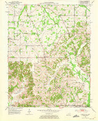 Lynnville Kentucky Historical topographic map, 1:24000 scale, 7.5 X 7.5 Minute, Year 1952