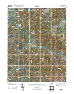 Maceo Kentucky Historical topographic map, 1:24000 scale, 7.5 X 7.5 Minute, Year 2013