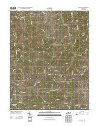 Mackville Kentucky Historical topographic map, 1:24000 scale, 7.5 X 7.5 Minute, Year 2013