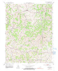 Mackville Kentucky Historical topographic map, 1:24000 scale, 7.5 X 7.5 Minute, Year 1953