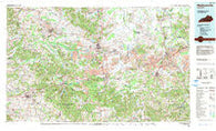 Madisonville Kentucky Historical topographic map, 1:100000 scale, 30 X 60 Minute, Year 1983