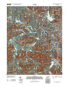Madisonville West Kentucky Historical topographic map, 1:24000 scale, 7.5 X 7.5 Minute, Year 2010