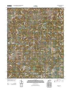 Madrid Kentucky Historical topographic map, 1:24000 scale, 7.5 X 7.5 Minute, Year 2013
