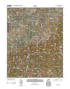 Magnolia Kentucky Historical topographic map, 1:24000 scale, 7.5 X 7.5 Minute, Year 2013