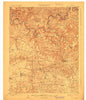 Mammoth Cave Kentucky Historical topographic map, 1:62500 scale, 15 X 15 Minute, Year 1923