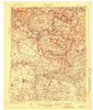 Mammoth Cave Kentucky Historical topographic map, 1:62500 scale, 15 X 15 Minute, Year 1923