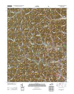 Manchester Kentucky Historical topographic map, 1:24000 scale, 7.5 X 7.5 Minute, Year 2013