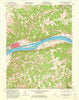 Manchester Islands Kentucky Historical topographic map, 1:24000 scale, 7.5 X 7.5 Minute, Year 1961