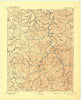 Manchester Kentucky Historical topographic map, 1:125000 scale, 30 X 30 Minute, Year 1891