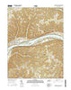 Manchester Islands Kentucky Current topographic map, 1:24000 scale, 7.5 X 7.5 Minute, Year 2016
