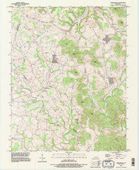 Maretburg Kentucky Historical topographic map, 1:24000 scale, 7.5 X 7.5 Minute, Year 1993