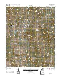 Marion Kentucky Historical topographic map, 1:24000 scale, 7.5 X 7.5 Minute, Year 2013