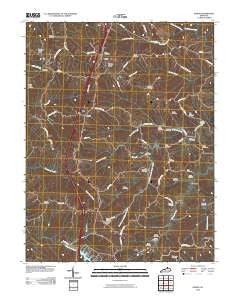 Mason Kentucky Historical topographic map, 1:24000 scale, 7.5 X 7.5 Minute, Year 2010