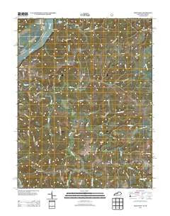 Mattingly Kentucky Historical topographic map, 1:24000 scale, 7.5 X 7.5 Minute, Year 2013