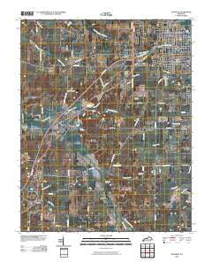 Mayfield Kentucky Historical topographic map, 1:24000 scale, 7.5 X 7.5 Minute, Year 2010