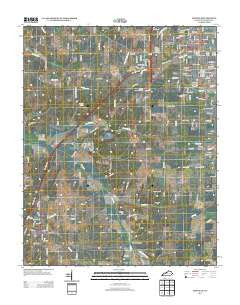 Mayfield Kentucky Historical topographic map, 1:24000 scale, 7.5 X 7.5 Minute, Year 2013