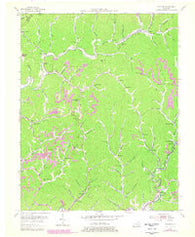 Mayking Kentucky Historical topographic map, 1:24000 scale, 7.5 X 7.5 Minute, Year 1954
