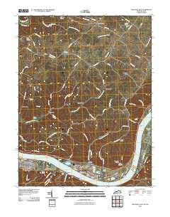 Maysville East Kentucky Historical topographic map, 1:24000 scale, 7.5 X 7.5 Minute, Year 2010
