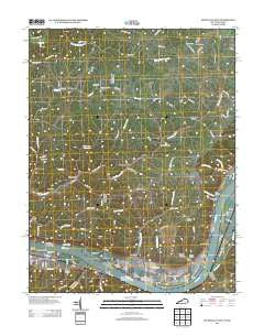 Maysville East Kentucky Historical topographic map, 1:24000 scale, 7.5 X 7.5 Minute, Year 2013