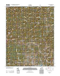 McKee Kentucky Historical topographic map, 1:24000 scale, 7.5 X 7.5 Minute, Year 2013