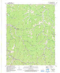 Mc Dowell Kentucky Historical topographic map, 1:24000 scale, 7.5 X 7.5 Minute, Year 1992