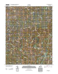 Meador Kentucky Historical topographic map, 1:24000 scale, 7.5 X 7.5 Minute, Year 2013