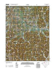 Means Kentucky Historical topographic map, 1:24000 scale, 7.5 X 7.5 Minute, Year 2013