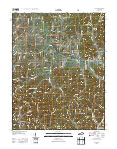 Means Kentucky Historical topographic map, 1:24000 scale, 7.5 X 7.5 Minute, Year 2013