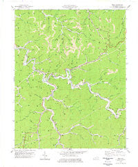 Meta Kentucky Historical topographic map, 1:24000 scale, 7.5 X 7.5 Minute, Year 1978
