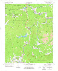 Middlesboro North Kentucky Historical topographic map, 1:24000 scale, 7.5 X 7.5 Minute, Year 1974