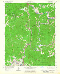 Middlesboro North Kentucky Historical topographic map, 1:24000 scale, 7.5 X 7.5 Minute, Year 1959