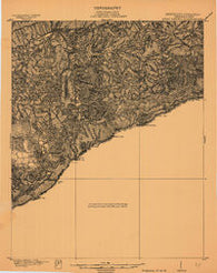 Middlesboro Kentucky Historical topographic map, 1:48000 scale, 15 X 15 Minute, Year 1903