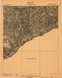 Middlesboro Kentucky Historical topographic map, 1:48000 scale, 15 X 15 Minute, Year 1903