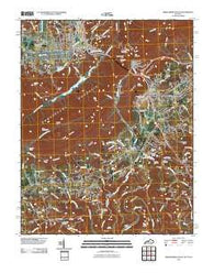 Middlesboro South Kentucky Historical topographic map, 1:24000 scale, 7.5 X 7.5 Minute, Year 2010