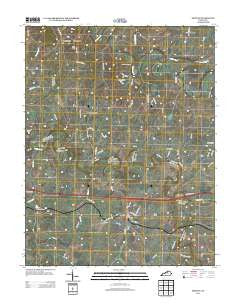 Midway Kentucky Historical topographic map, 1:24000 scale, 7.5 X 7.5 Minute, Year 2013