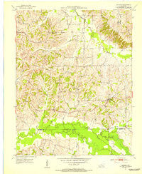 Milburn Kentucky Historical topographic map, 1:24000 scale, 7.5 X 7.5 Minute, Year 1951