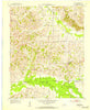 Milburn Kentucky Historical topographic map, 1:24000 scale, 7.5 X 7.5 Minute, Year 1951