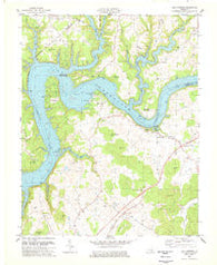 Mill Springs Kentucky Historical topographic map, 1:24000 scale, 7.5 X 7.5 Minute, Year 1978